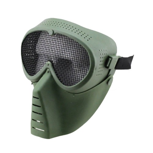 Sensei Mask (OD), Stay protected and focused during intense airsoft games with our Small Fly Mask, engineered for comfort, durability, and eye safety